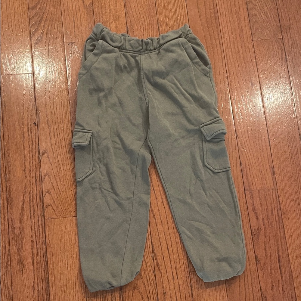 H&M Kids Sweatpants in Olive Green